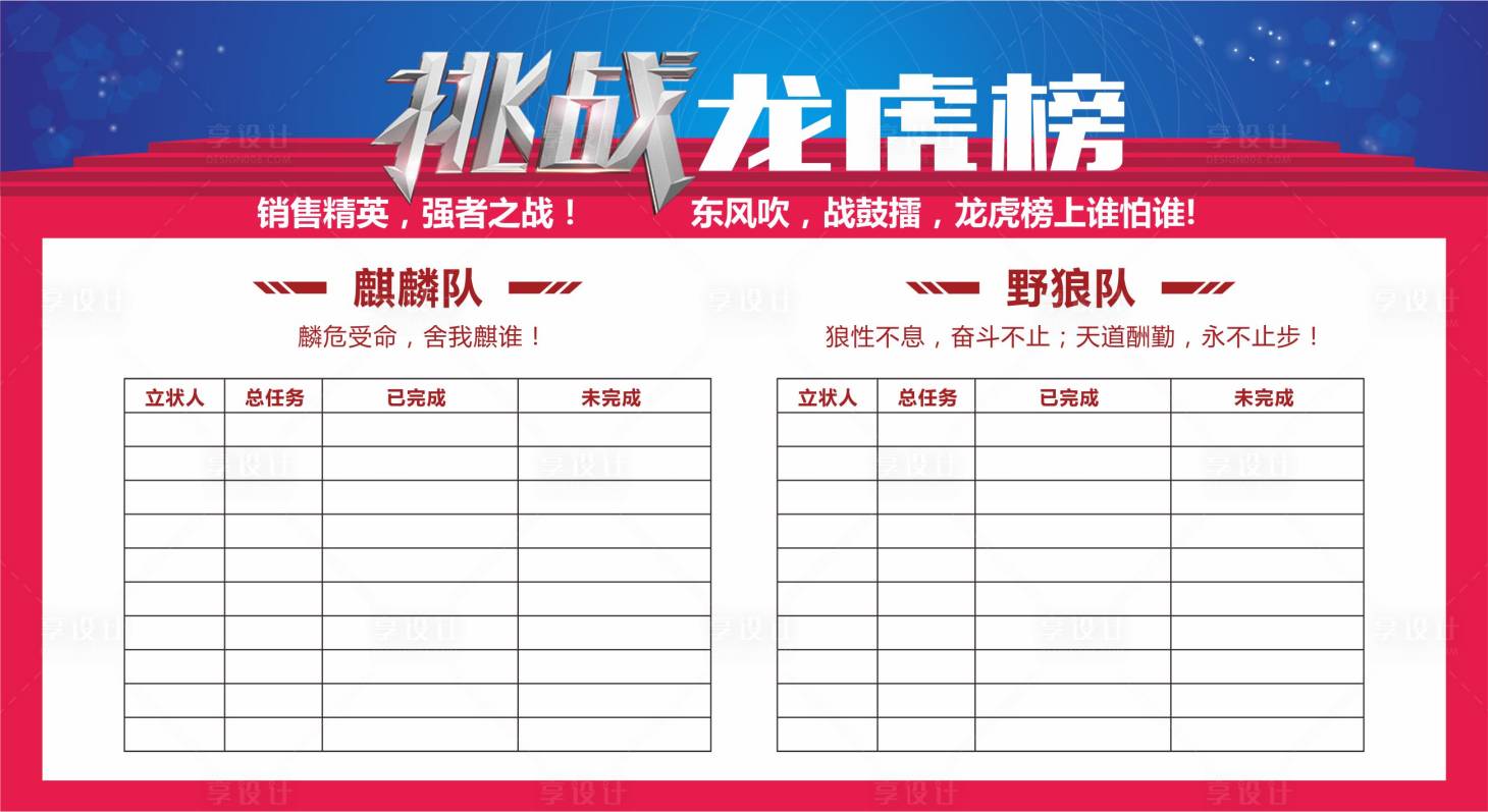 源文件下载【地产龙虎榜背景板】编号：25080005031082404