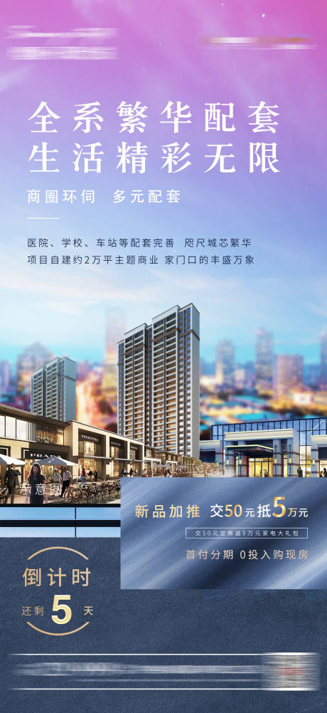 源文件下载【房地产商业海报】编号：87280005187718459