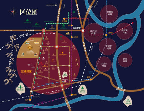 源文件下載【享設計】搜索編號：62240005243538547【地產區位圖】
