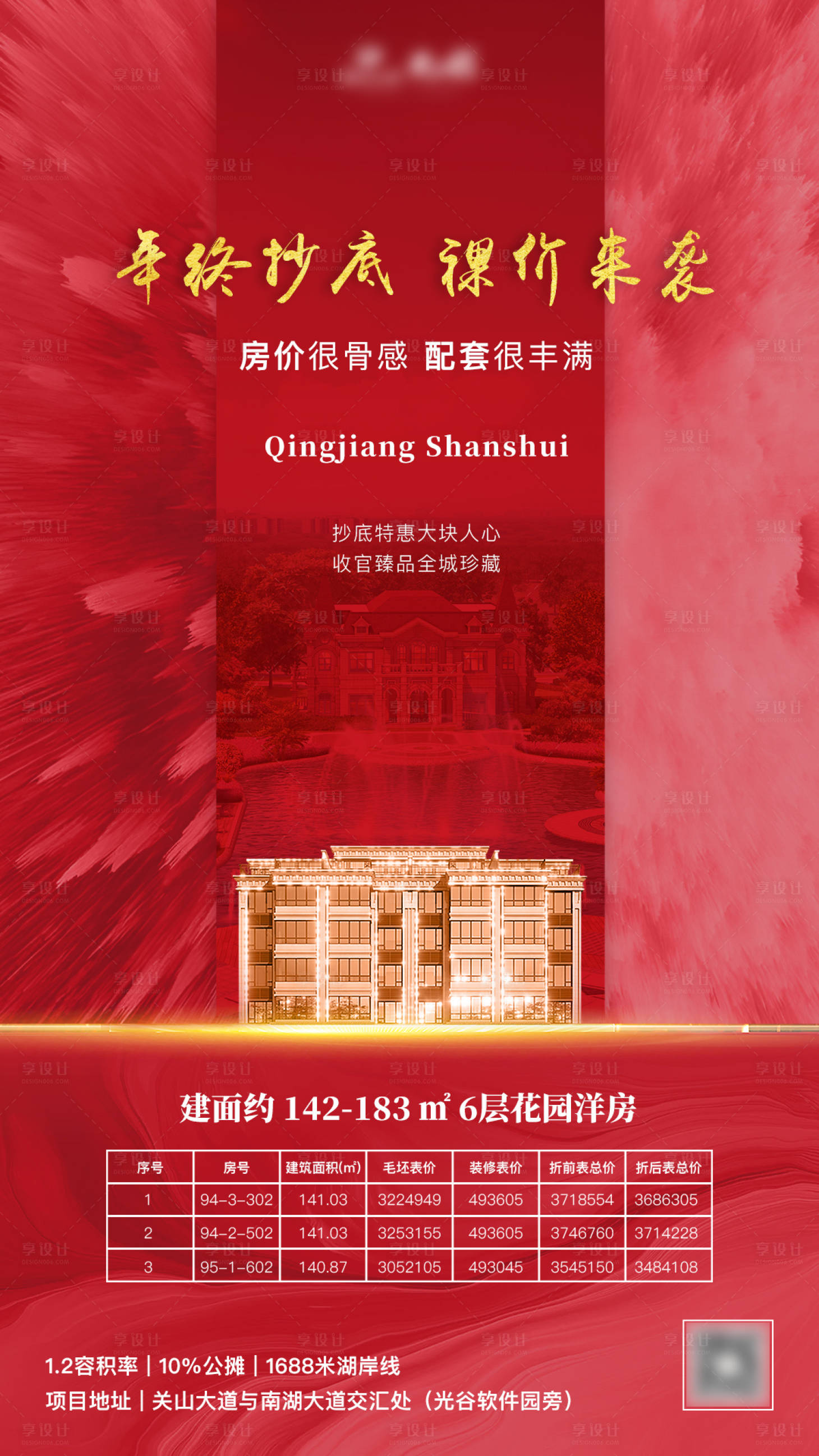 源文件下载【地产红色特价房源热销价值点海报】编号：89370005172939926