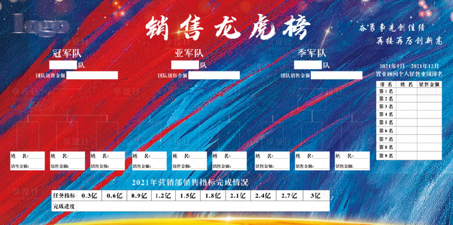 源文件下載【享設計】搜索編號：30880005096213320【房地產銷售龍虎榜】