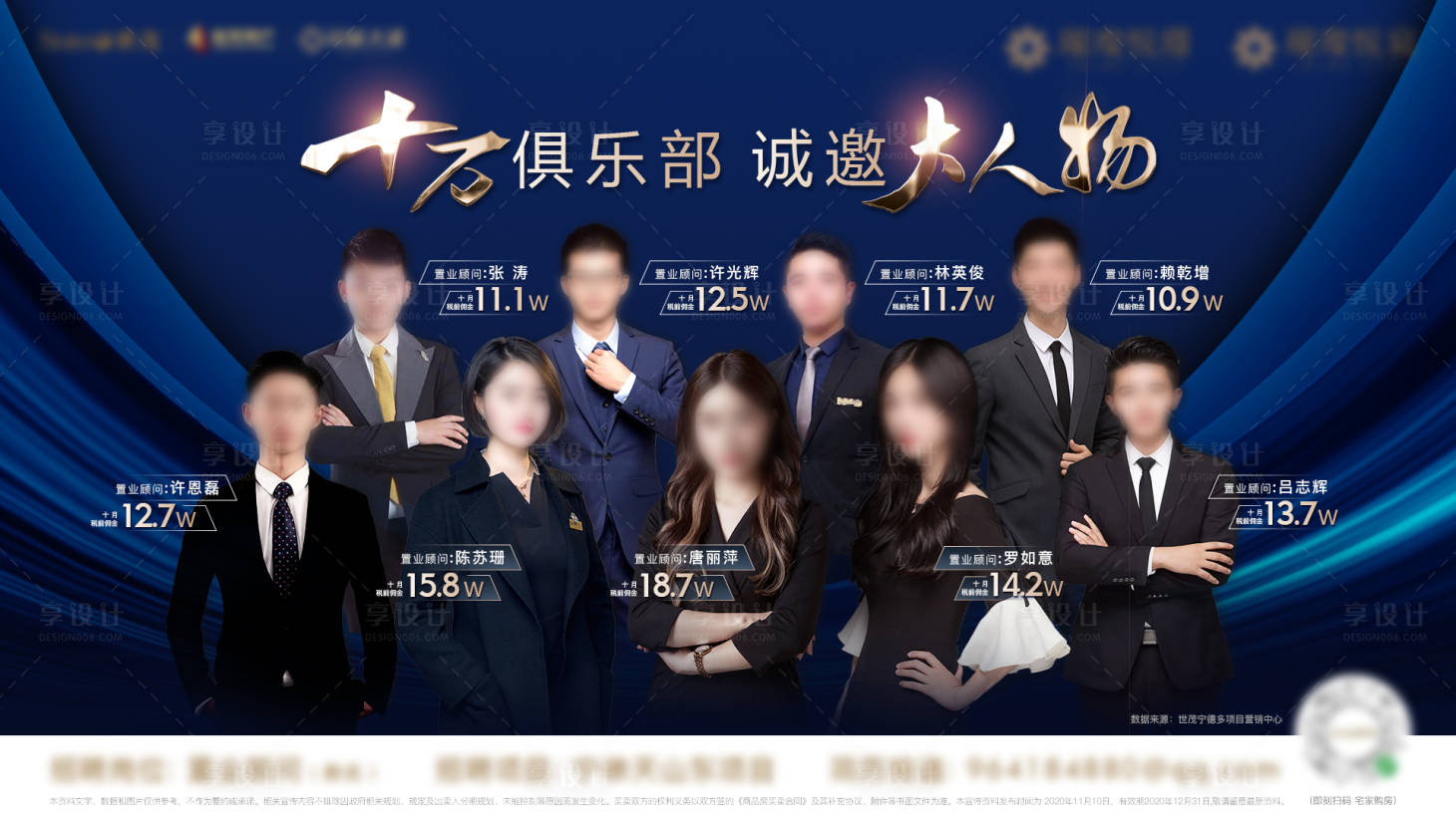 源文件下载【享设计】搜索编号：21450004995572659【房地产销售人物展板】
