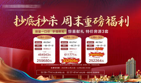 源文件下载【抄底秒杀 周末钜惠 特价房】编号：91640005330268598