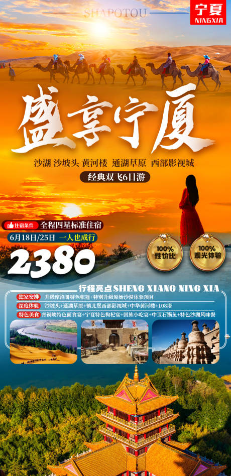 编号：20210627141413814【享设计】源文件下载-宁夏旅游海报