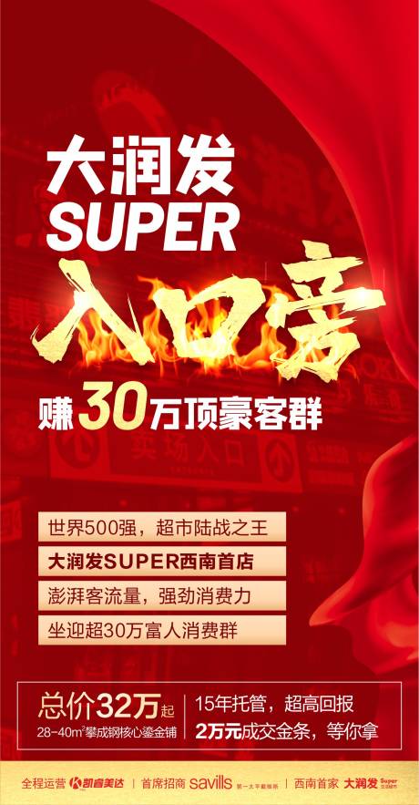源文件下载【享设计】搜索编号：71670005218716306【地产商铺海报】