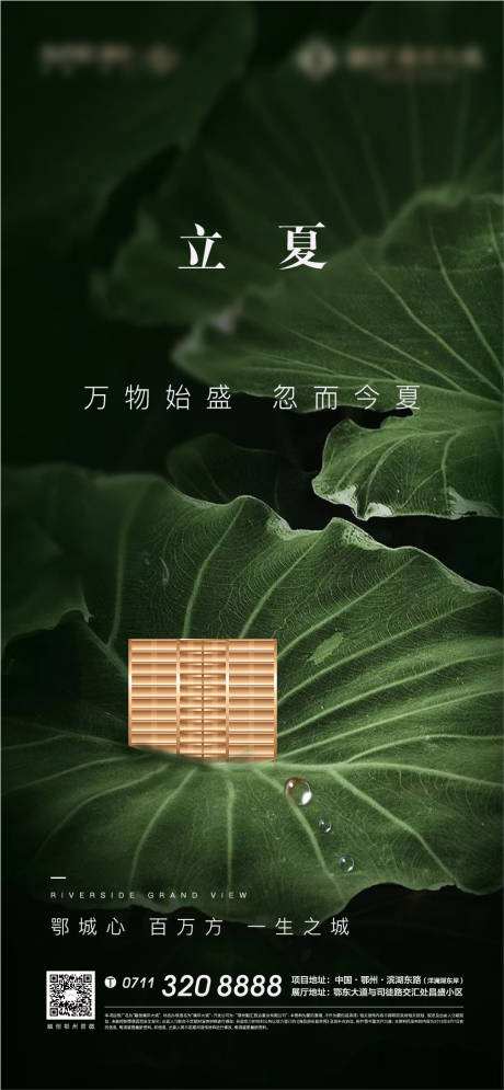 源文件下載【享設計】搜索編號：87980005105571054【立夏荷花地產海報】