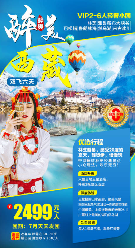 编号：20210601195313323【享设计】源文件下载-西藏林芝旅游海报