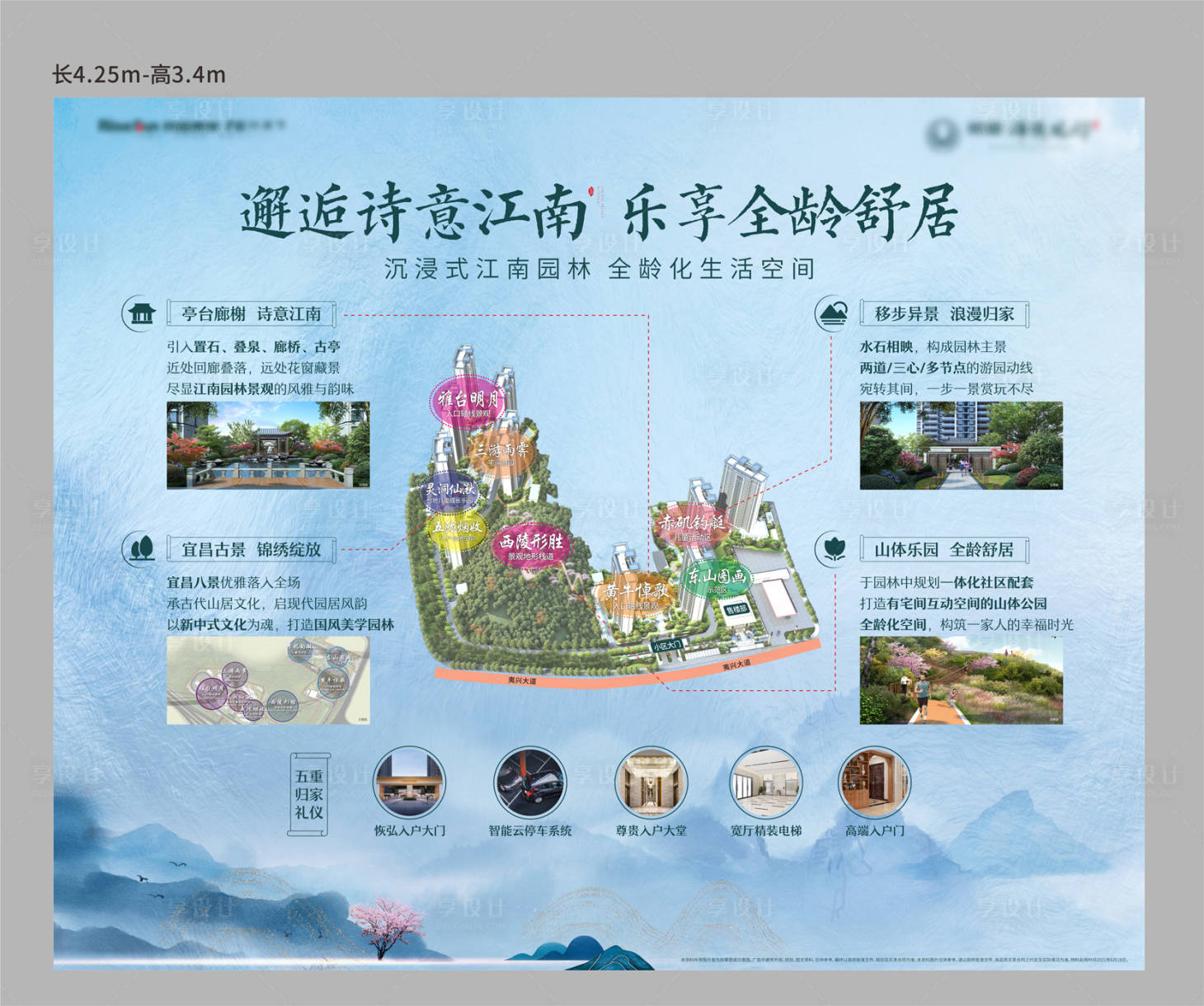 源文件下載【地產(chǎn)區(qū)位價值點海報】編號：59140005294243914