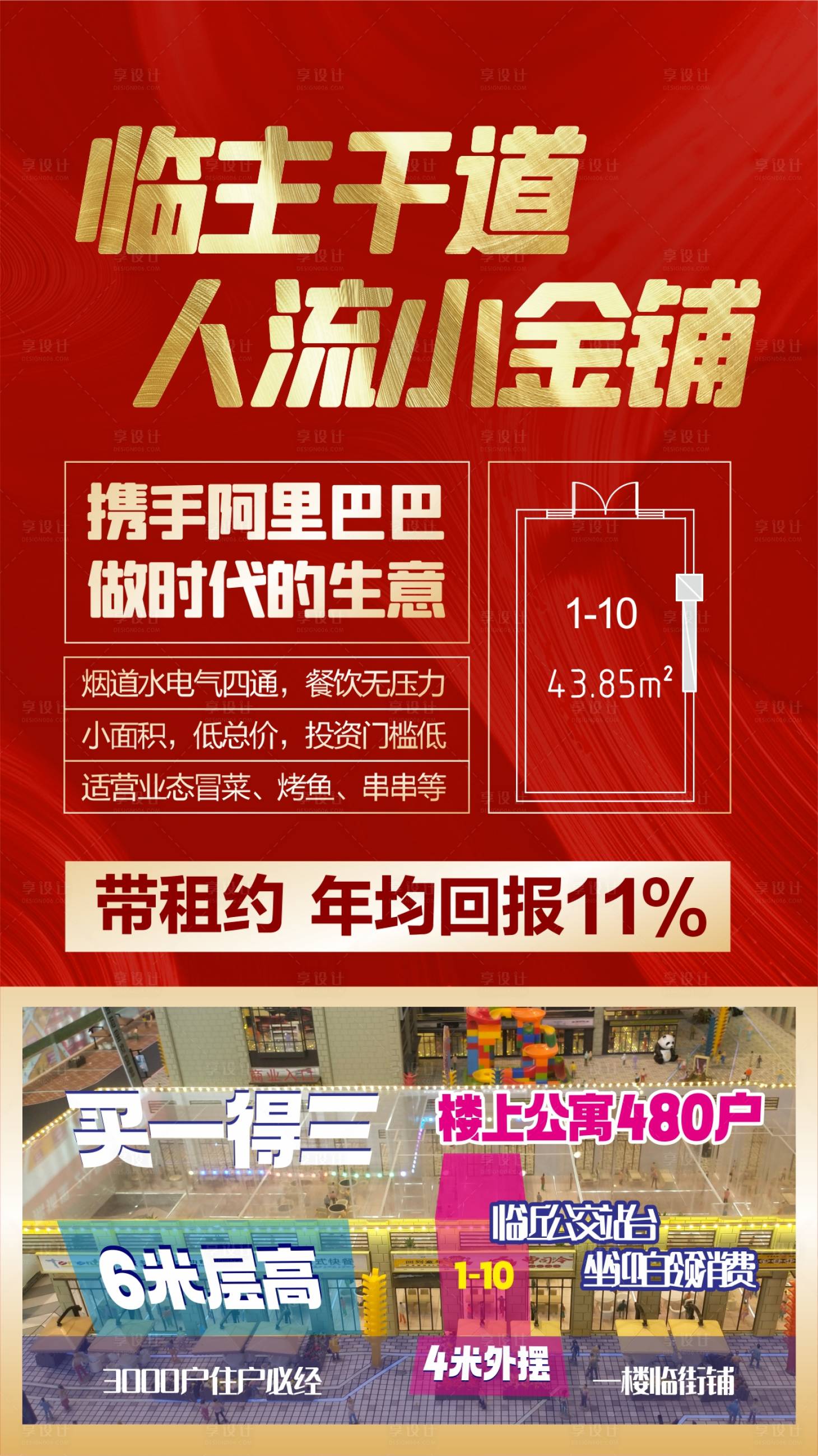 源文件下载【享设计】搜索编号：98880005047697896【地产商铺】
