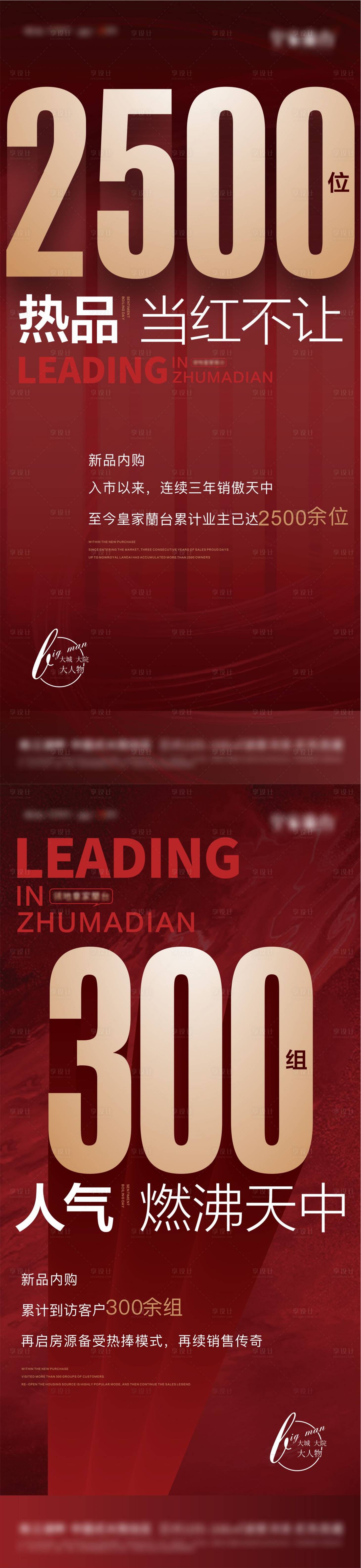 源文件下載【享設計】搜索編號：68130005044201347【地產分銷紅色海報】