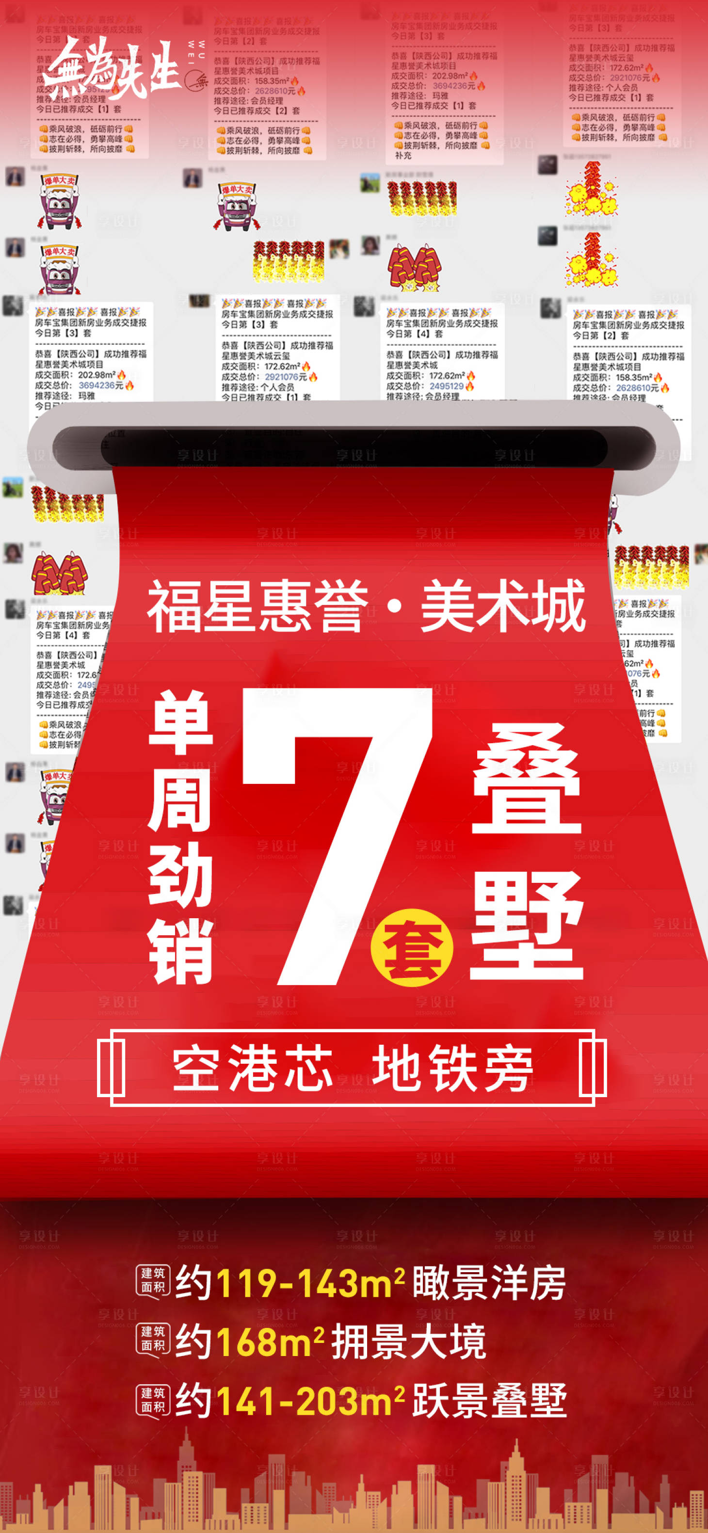 源文件下載【享設計】搜索編號：94410005256918012【地產成交喜報】