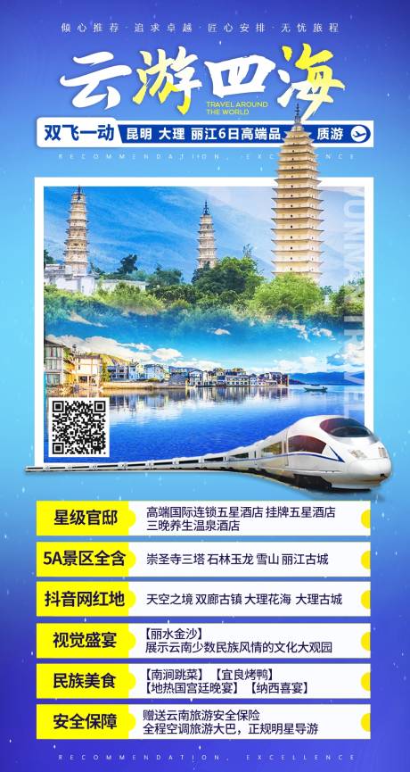 源文件下載【云游四海旅游海報】編號：82030004977607543