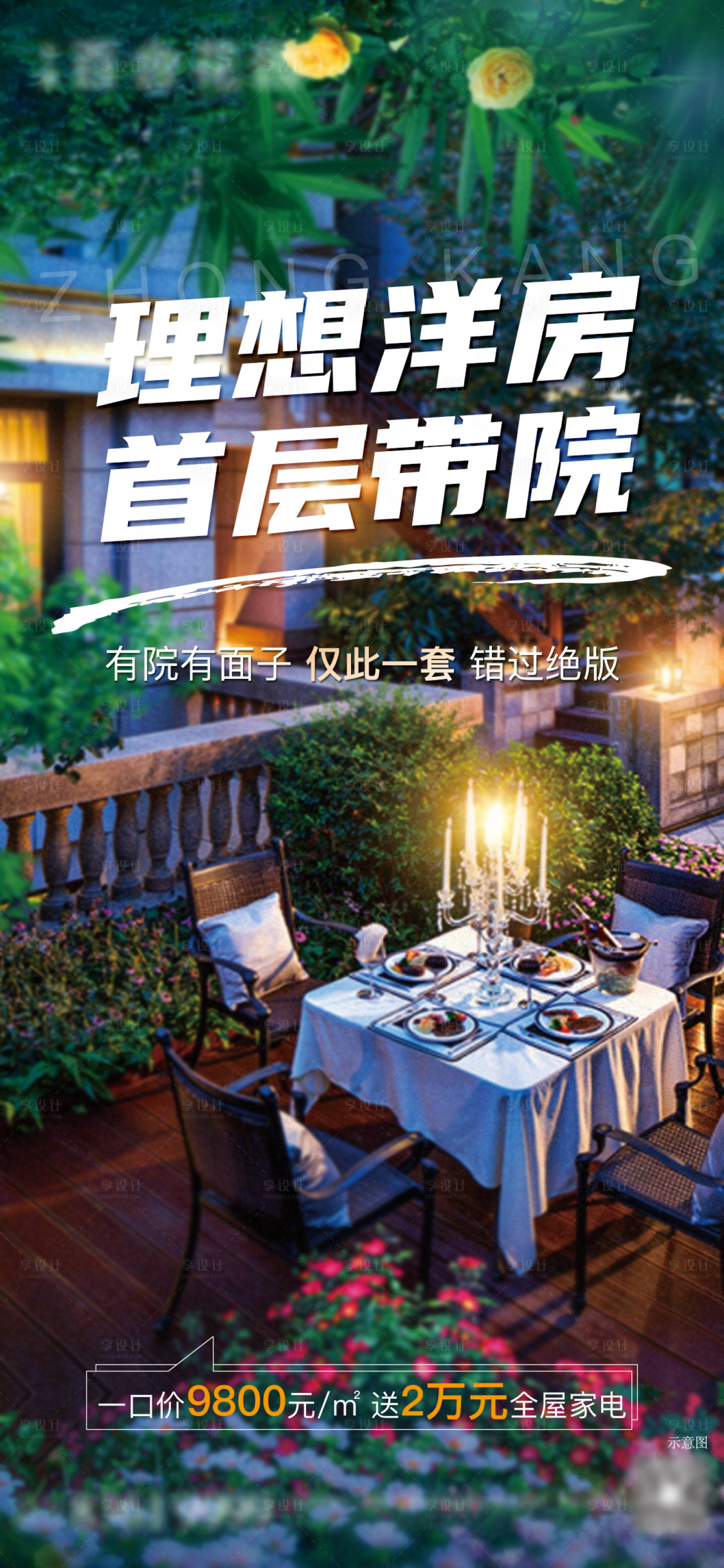 源文件下载【洋房小院价值点微单】编号：18320004978421164
