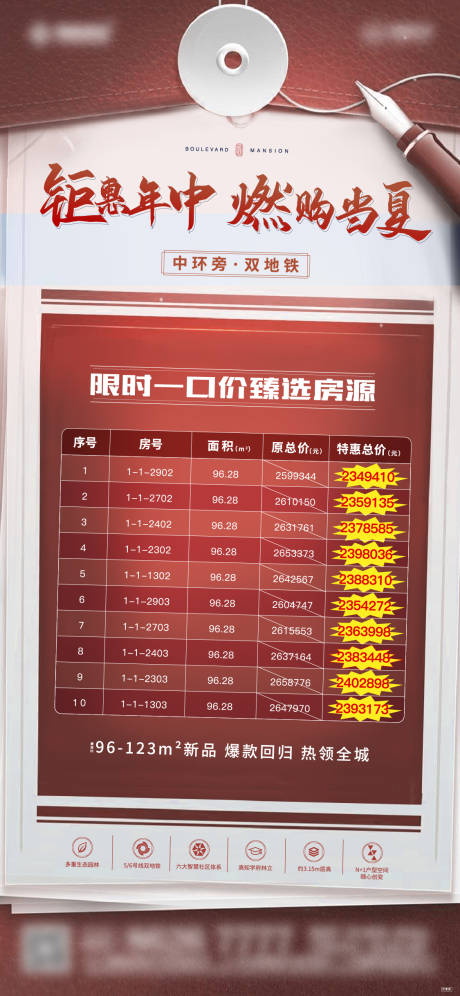 源文件下載【享設計】搜索編號：84220005220138664【房地產特惠房源海報】