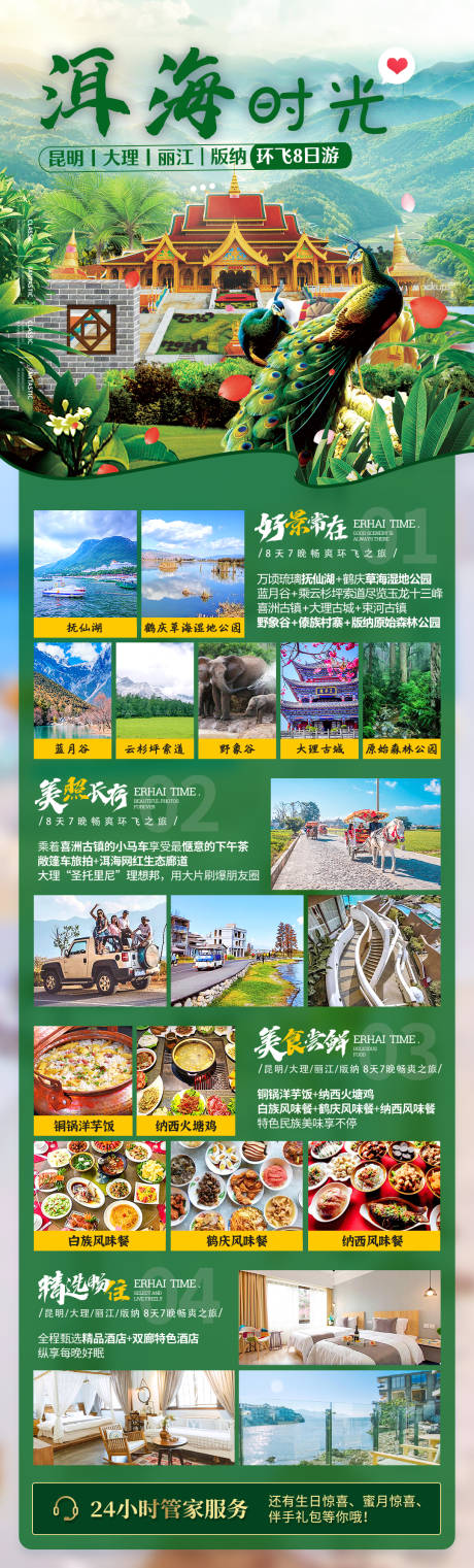源文件下載【洱海時(shí)光旅游海報(bào)長圖】編號：20210729092903339