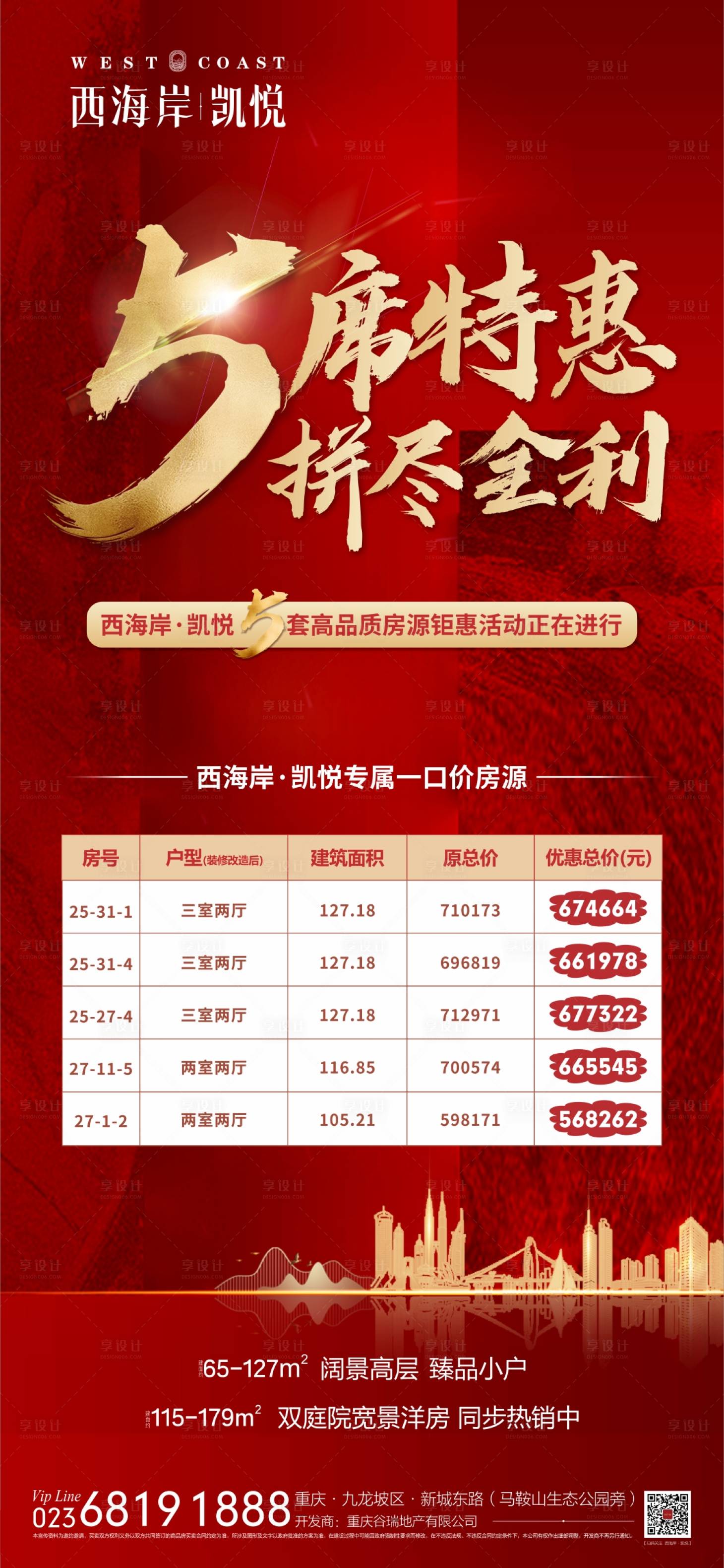 源文件下載【享設計】搜索編號：54250005401291633【地產特價房海報】