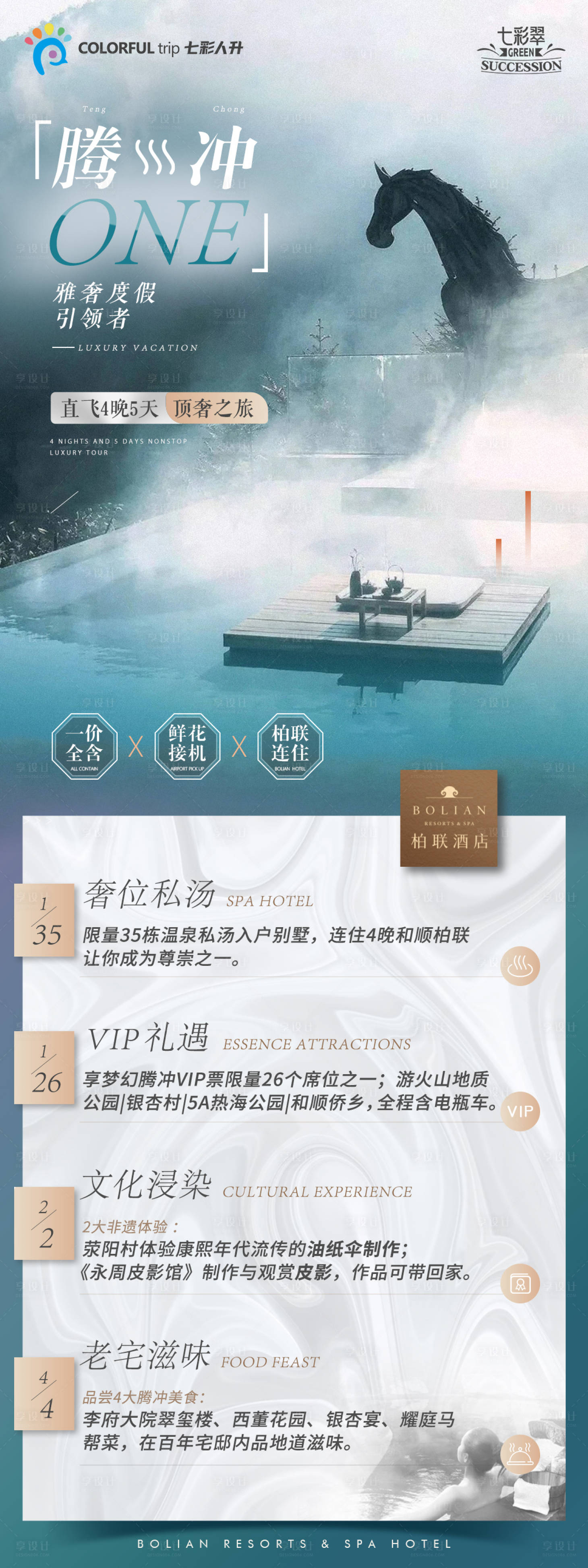 源文件下载【腾冲旅游海报】编号：39480005718578950