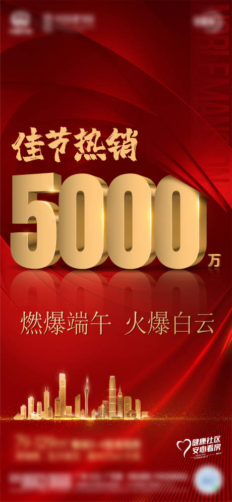 源文件下载【地产热销海报】编号：59050005671848112