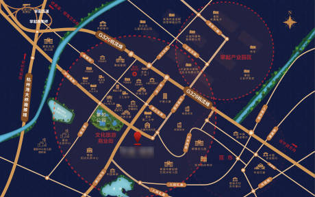 源文件下载【地产区位图】编号：51700005745576734