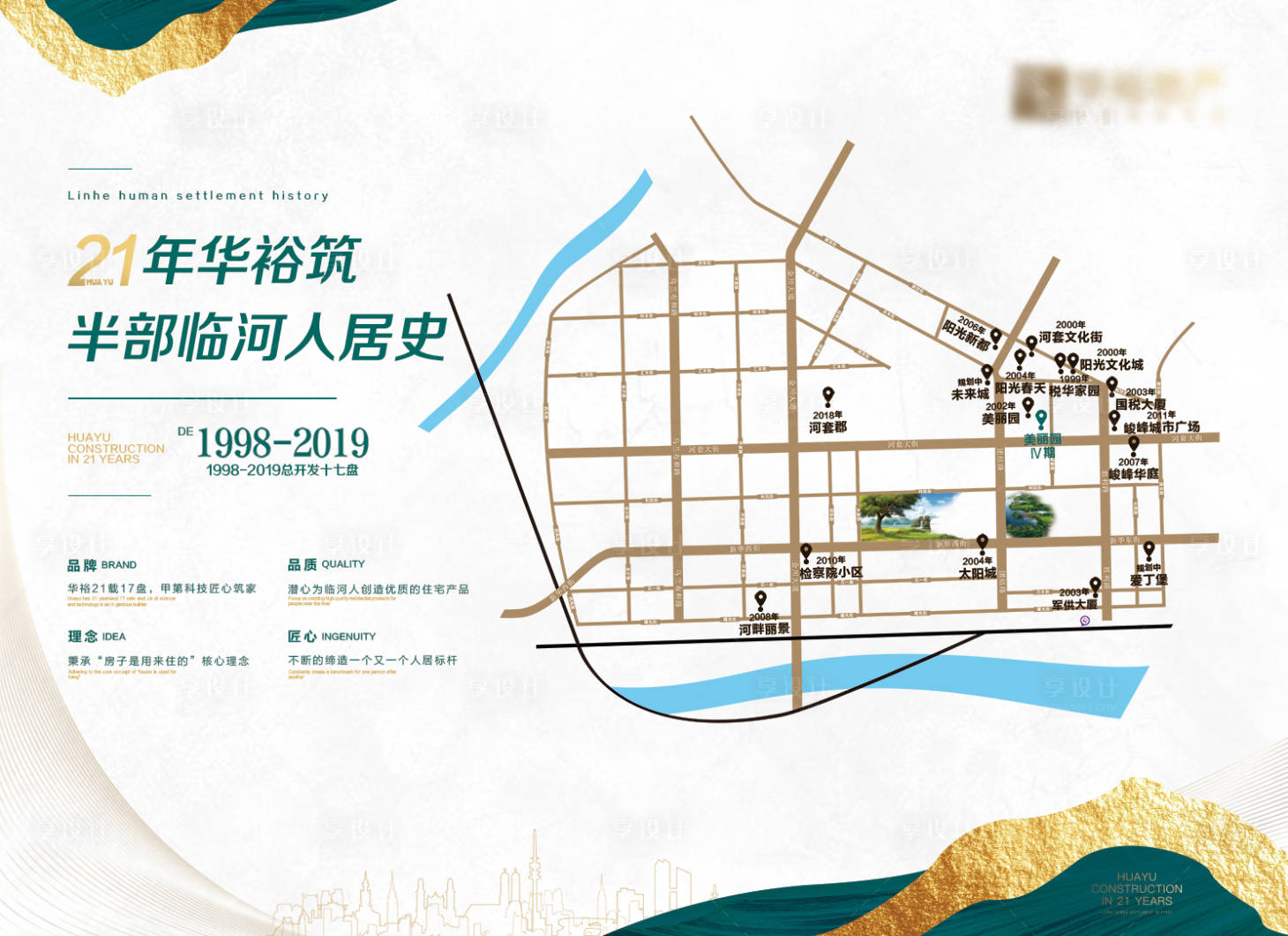 源文件下载【享设计】搜索编号：48850005502298718【里程碑地图】