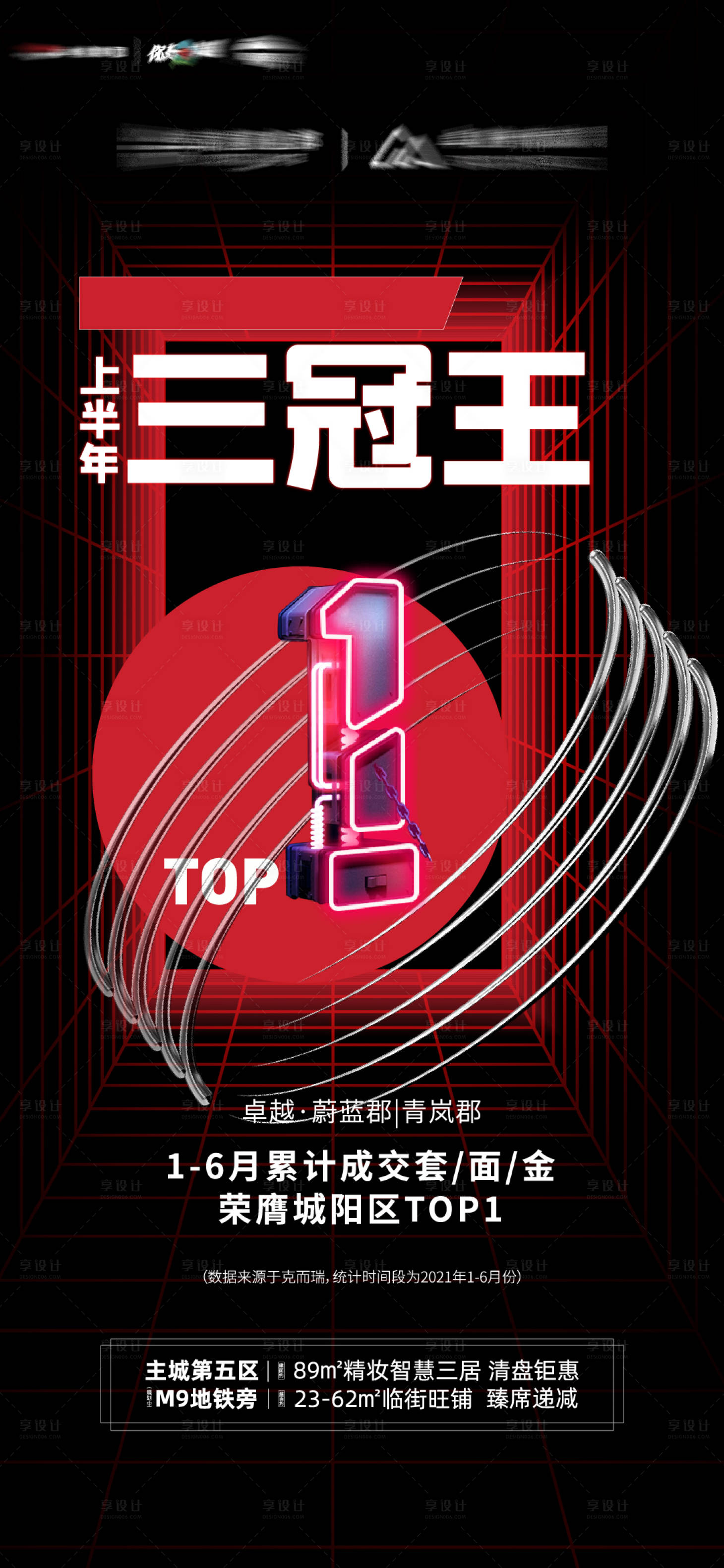 源文件下载【房地产热销三冠王潮流刷屏海报】编号：58800005553467752