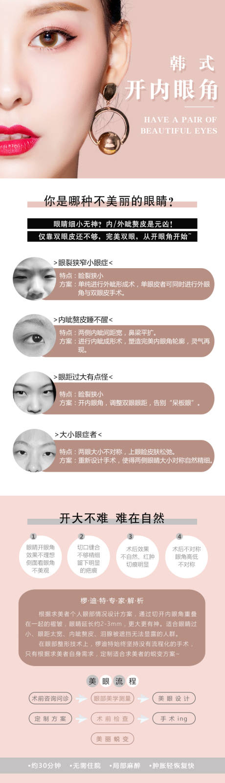 源文件下載【醫美開眼角詳情頁】編號：50820005581342111
