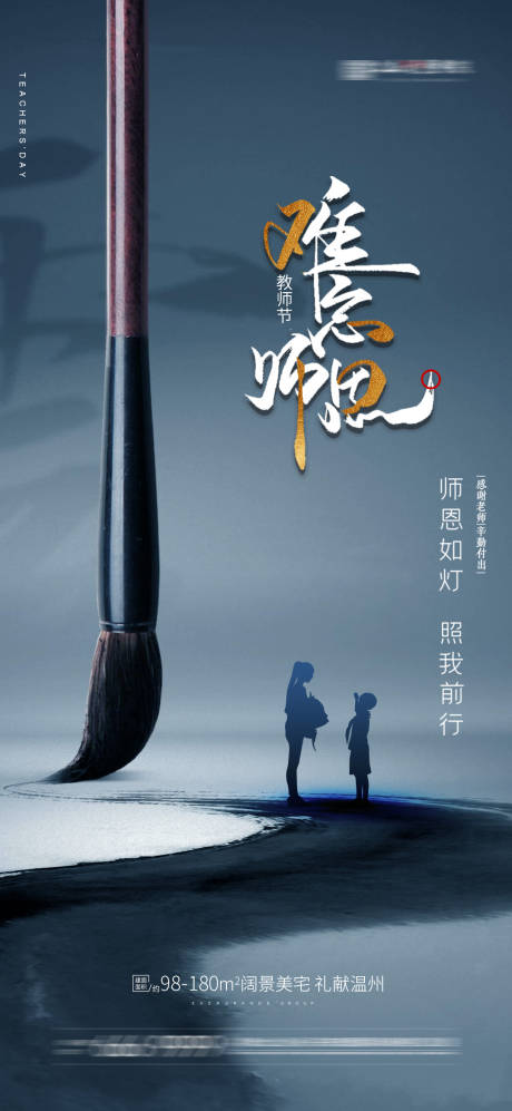 源文件下載【享設計】搜索編號：62630005376008768【地產教師節海報】