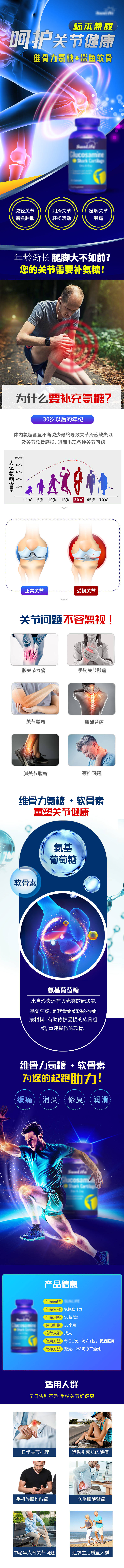 源文件下载【维骨力氨糖关节保健品电商详情页】编号：94710005546682897