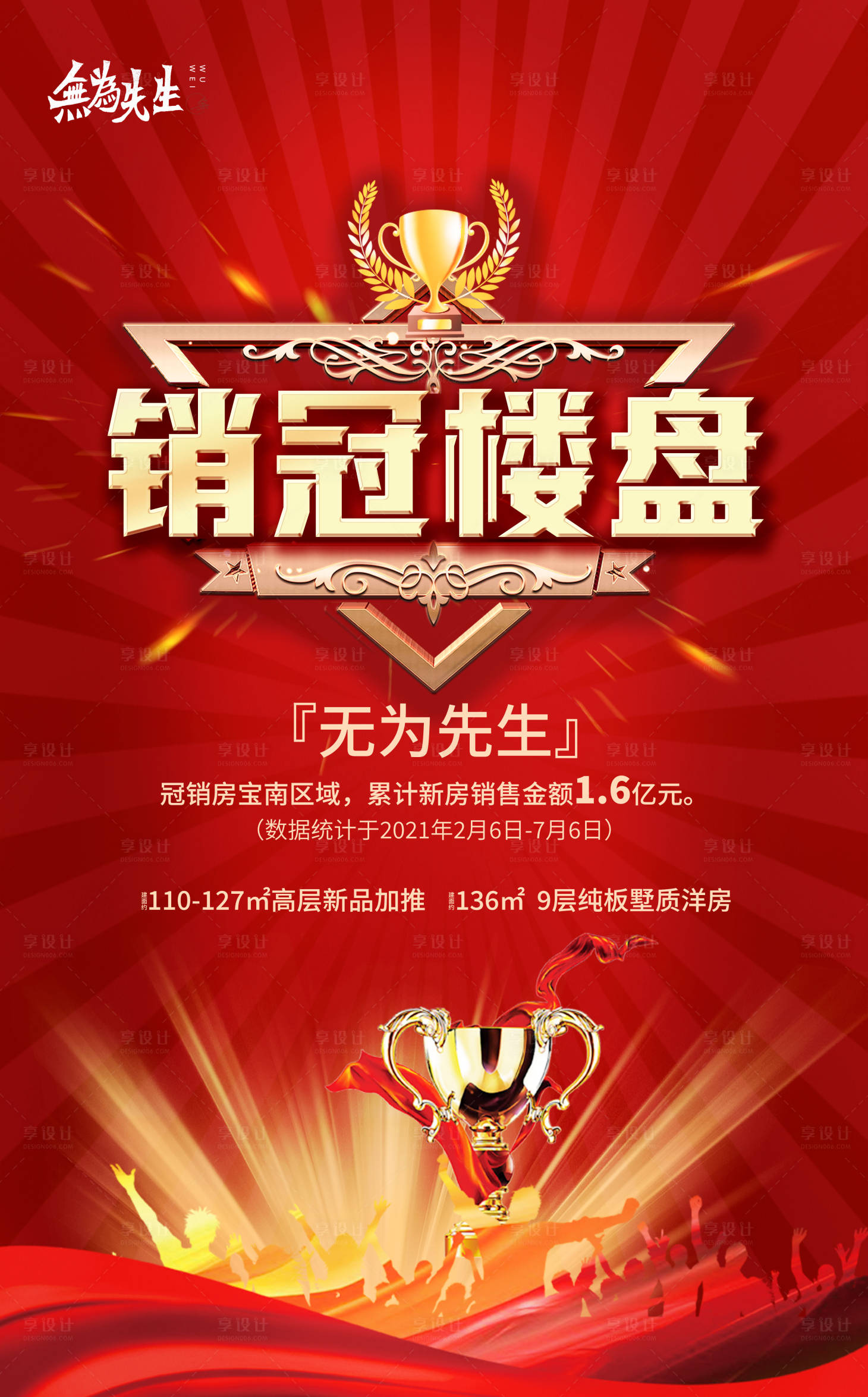 源文件下載【享設計】搜索編號：60090005465642131【地產銷冠樓盤海報】