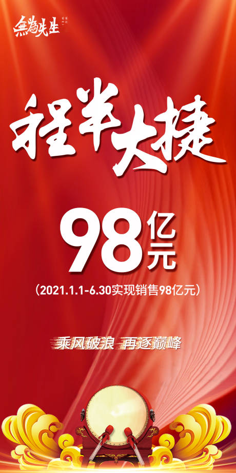 源文件下载【享设计】搜索编号：34060005465627771【地产销售大捷海报】