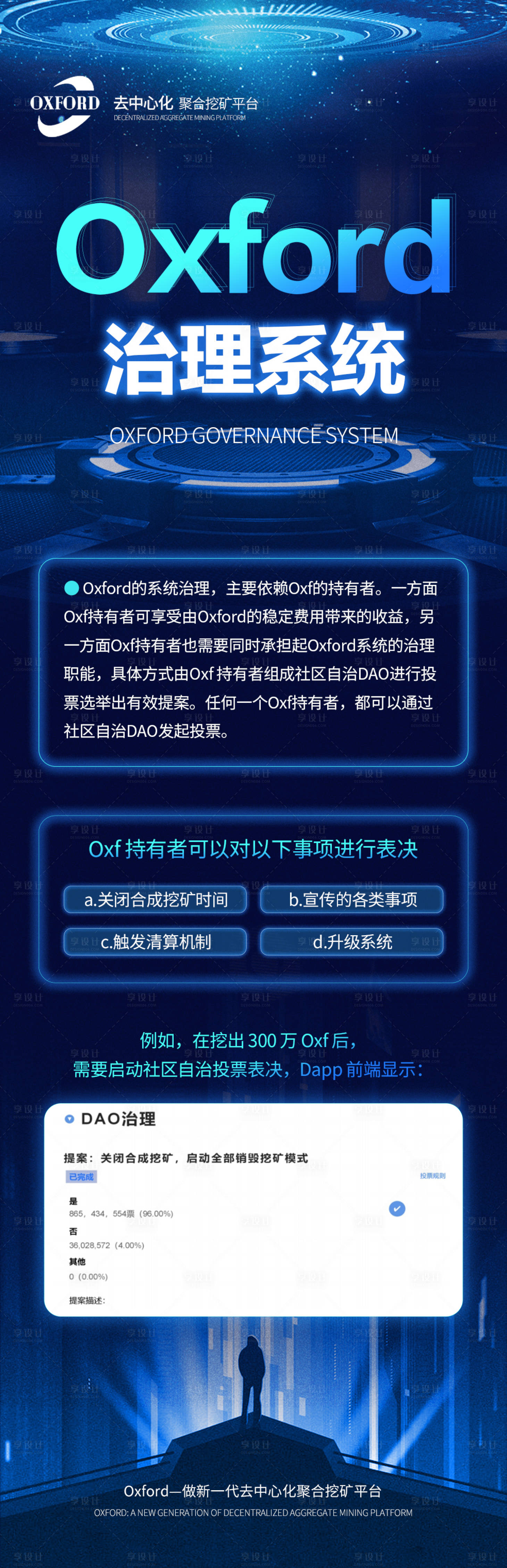 源文件下載【享設計】搜索編號：40120005399582881【科技感區(qū)塊鏈商務活動長圖】