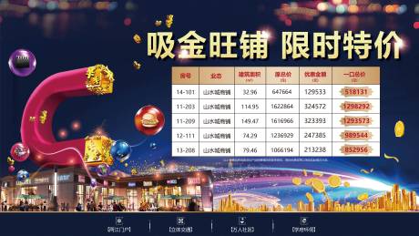 源文件下载【地产吸金商铺一口价海报】编号：27330005512206002