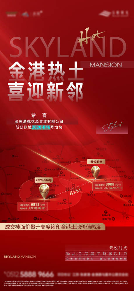 源文件下載【房地產紅金土拍海報】編號：40200005419641987