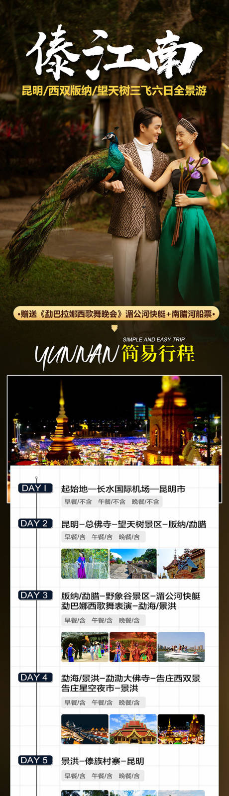 源文件下載【云南旅游旅游詳情頁】編號：99740005768575456