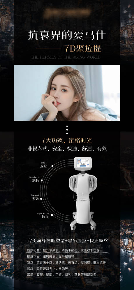 源文件下载【医美仪器7D聚拉提海报】编号：62680005652945226