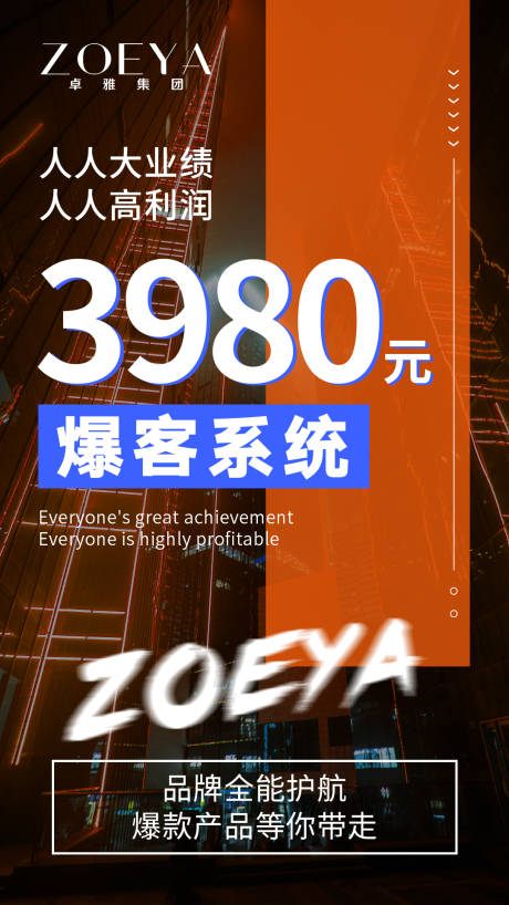 源文件下載【微商宣傳造勢海報】編號：23880005660119875