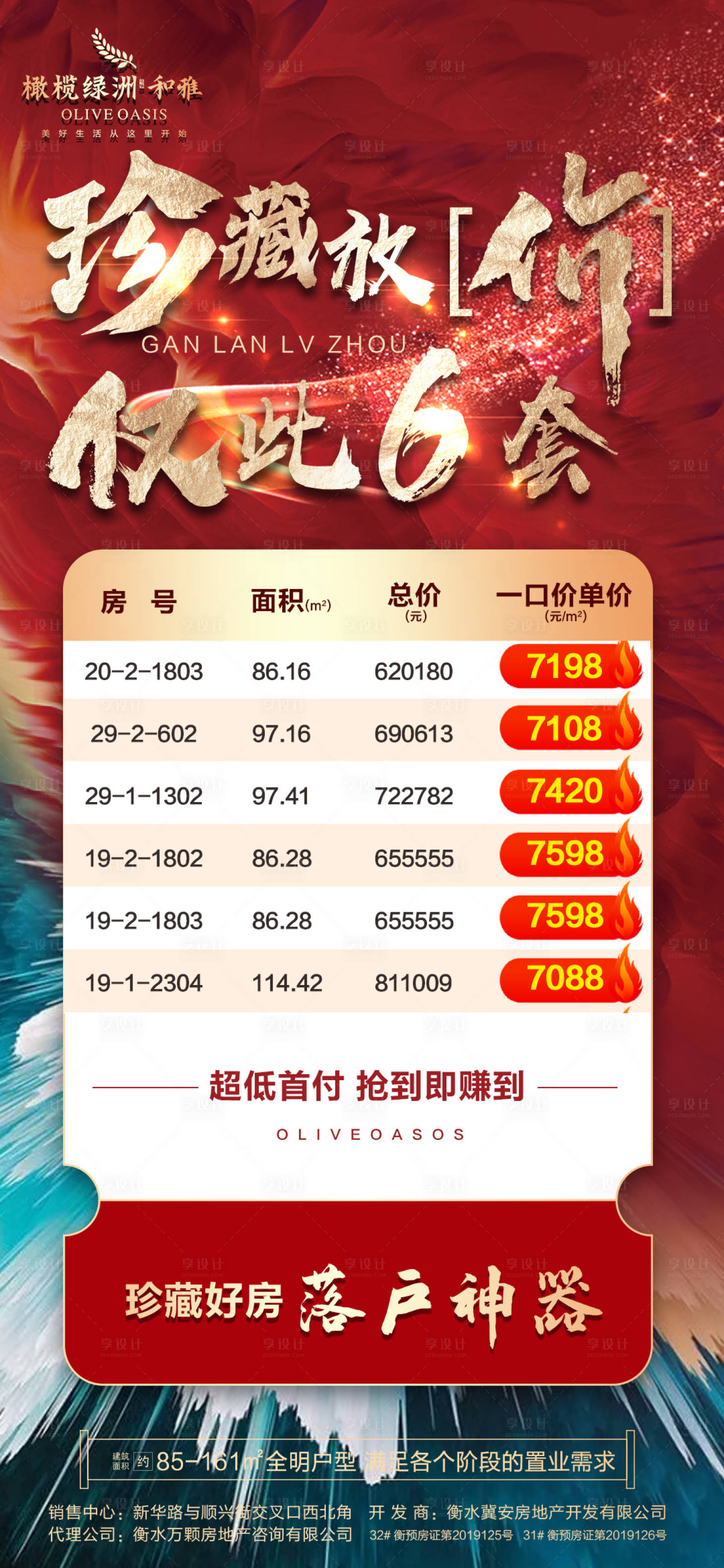 源文件下载【享设计】搜索编号：24960005796302175【地产大气特价房海报】
