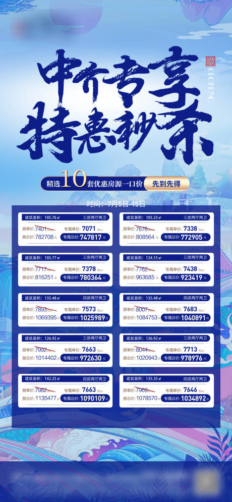 源文件下載【享設(shè)計(jì)】搜索編號(hào)：84670005563703117【特價(jià)房活動(dòng)政策單圖】