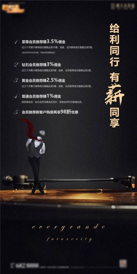 源文件下載【地產老帶新海報】編號：95800005791385316