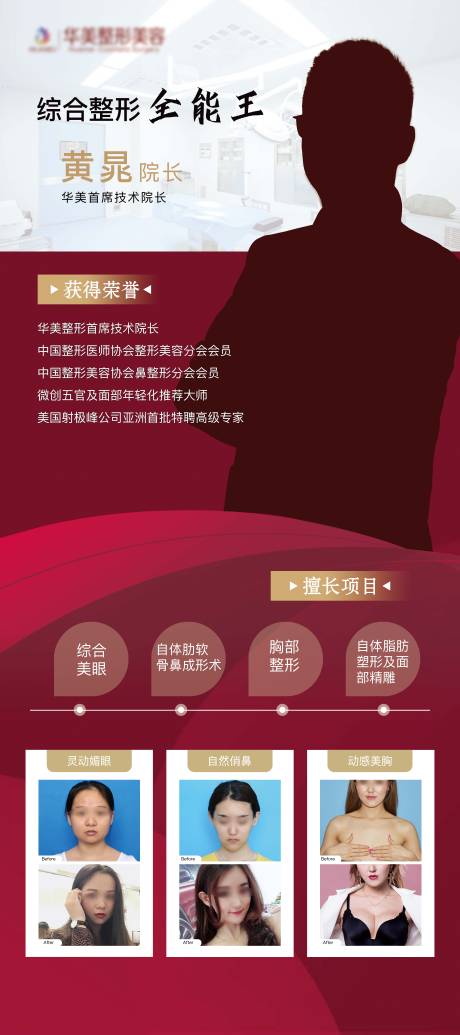 源文件下载【享设计】搜索编号：70230005789086849【医美医生介绍展架】