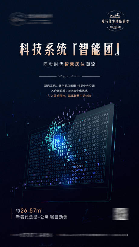 源文件下载【地产人工智能科技海报】编号：15350005483891455