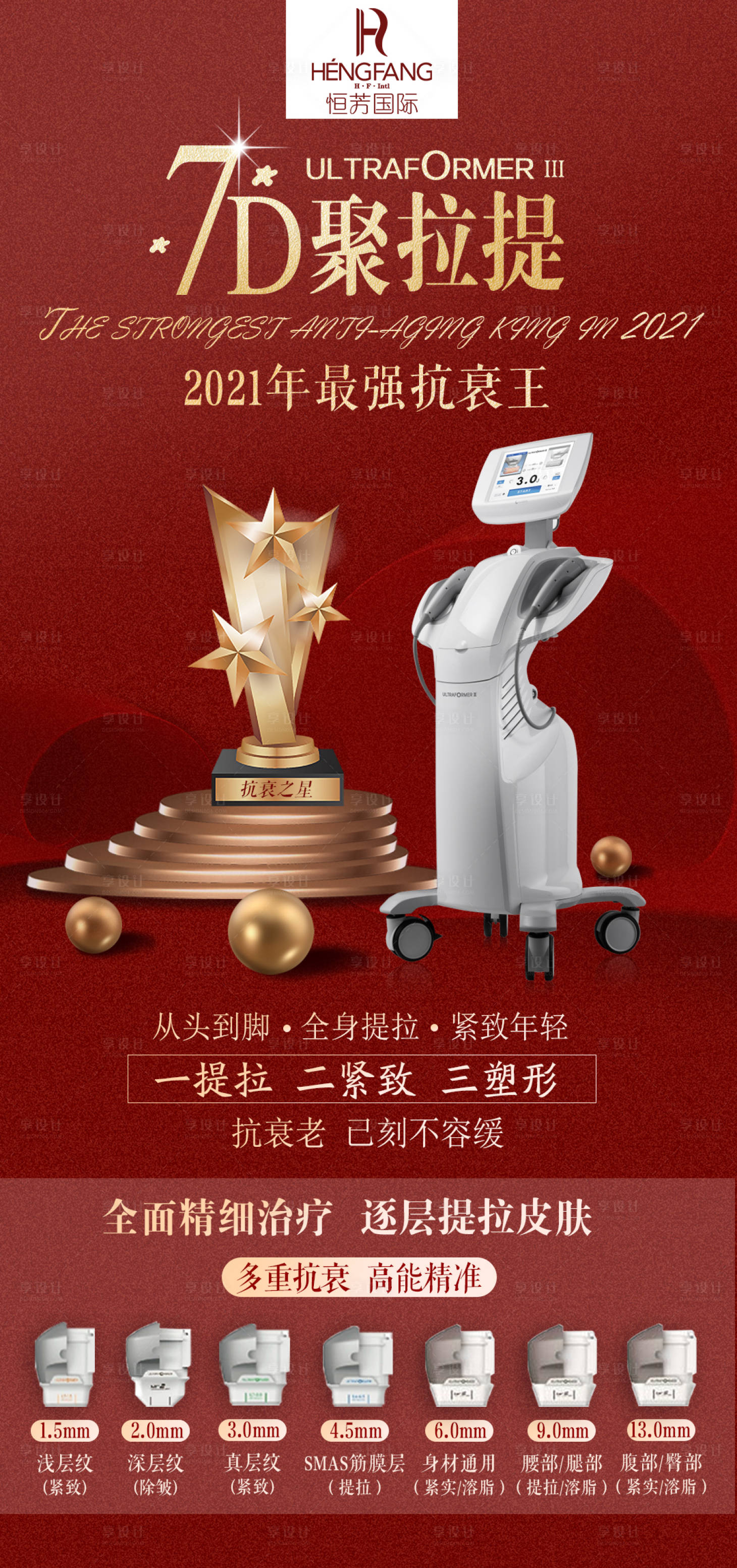 源文件下载【医美聚拉提仪器海报】编号：64460005372335085