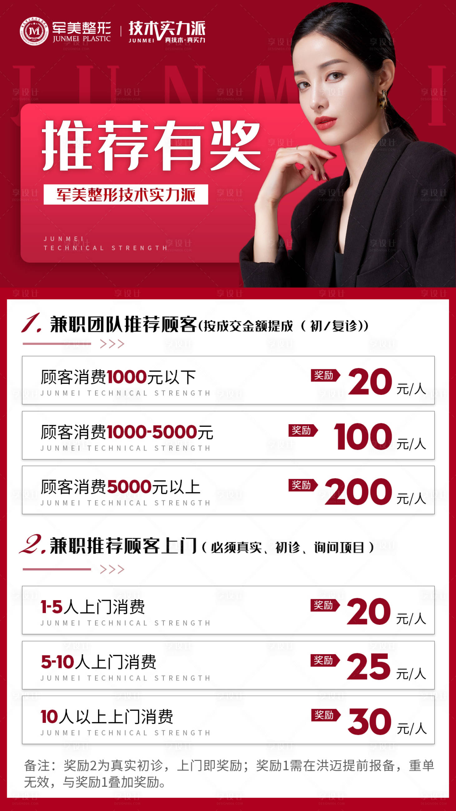 源文件下载【医美整形医院朋友圈推荐海报】编号：45060005837096120