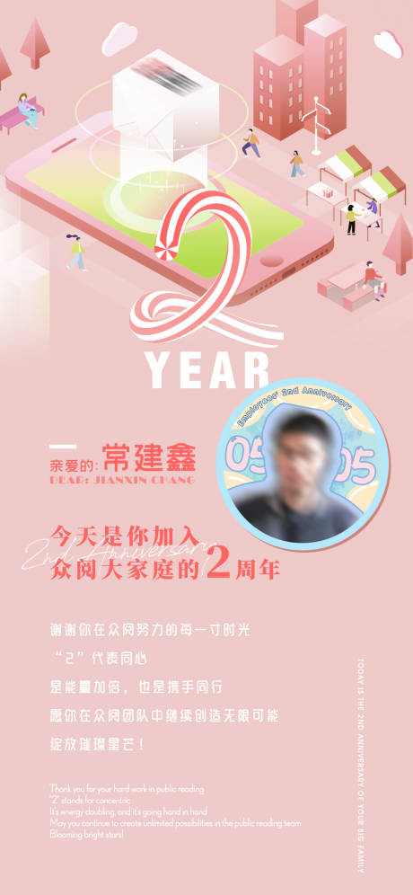 源文件下载【周年应援海报】编号：68120005392187576