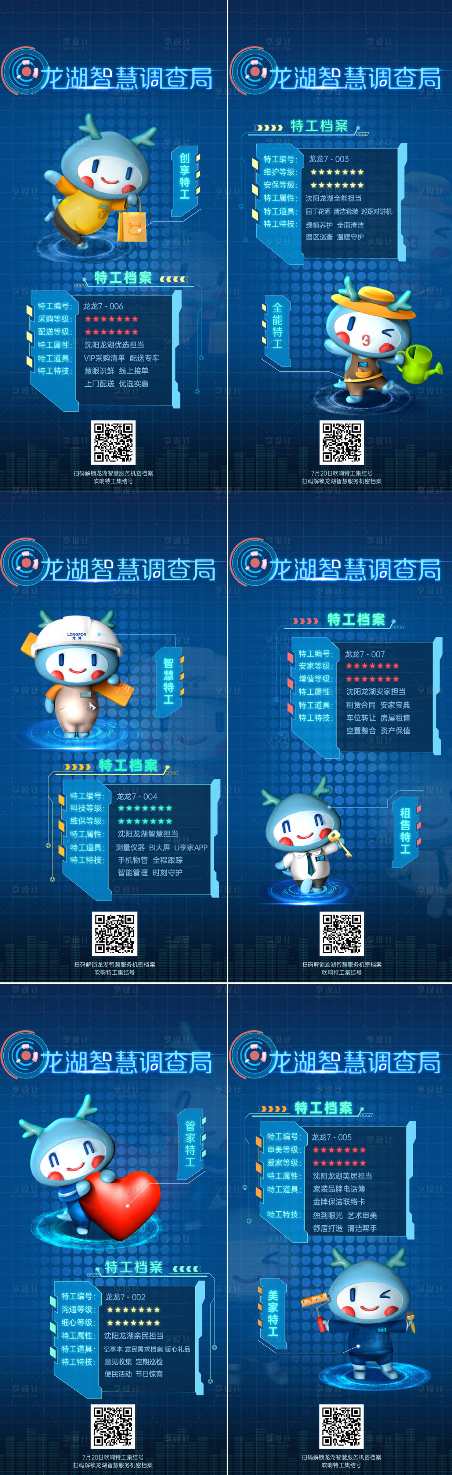 源文件下载【地产品牌特工档案海报】编号：82470005552603872
