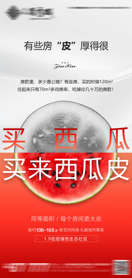 源文件下载【价值点得房率海报】编号：35330005559817691