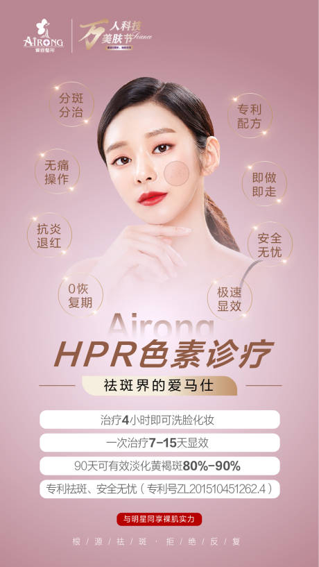 源文件下载【享设计】搜索编号：95380005832851014【医美整形祛斑人物海报】