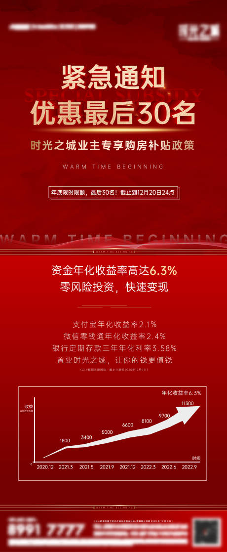 源文件下载【收益对比长图海报】编号：13680005881947581