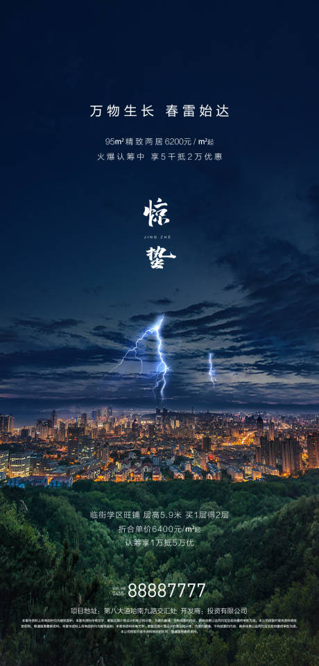 源文件下载【地产惊蛰节气海报】编号：25470006121742468
