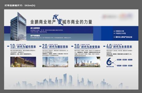 源文件下载【房地产品牌墙广告展板】编号：30330006234461144
